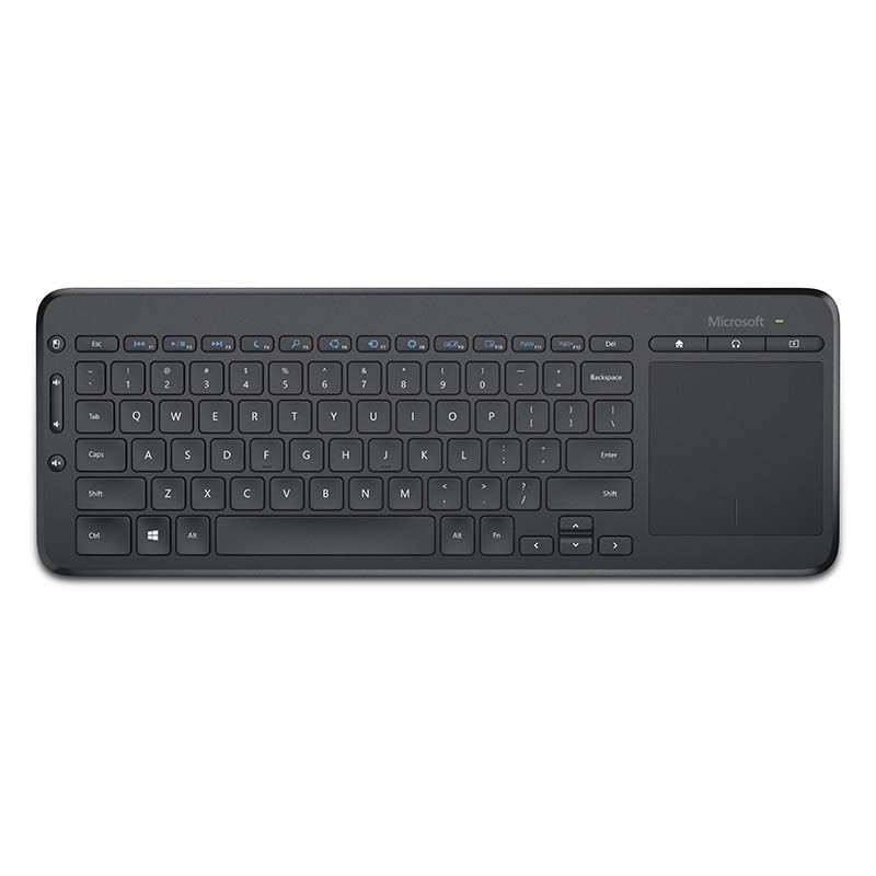 Microsoft All-In-One Media Wireless Keyboard Black
