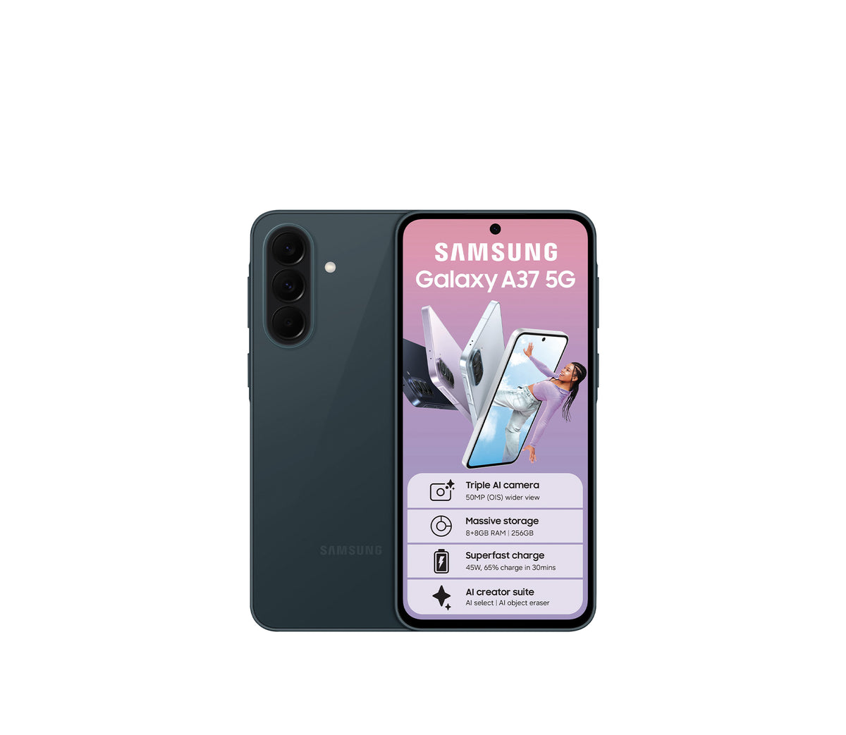 Samsung Galaxy A37 5G 128GB Dual Sim Grey
