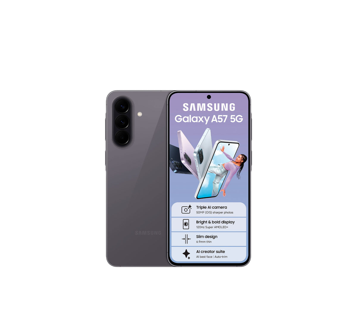 Samsung Galaxy A57 5G 256GB Dual Sim Grey