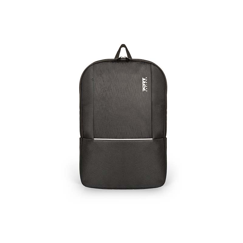 Port Designs Jozi 15.6&quot; Black Laptop Backpack New