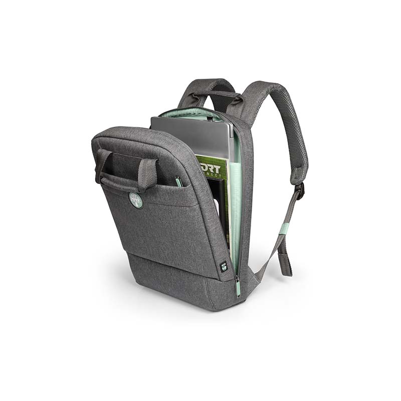 Port Designs Yosemite 13/14&quot; Laptop Grey Backpack New
