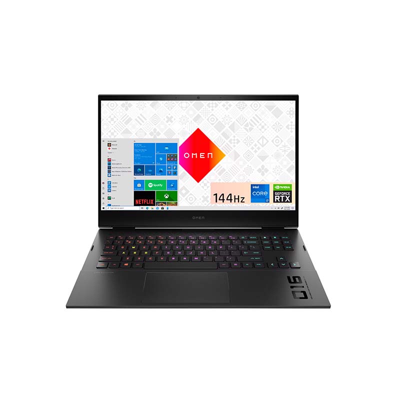 HP Omen i7-11800H 16GB RAM 512GB PCIE NVME SSD Nvidia 16"