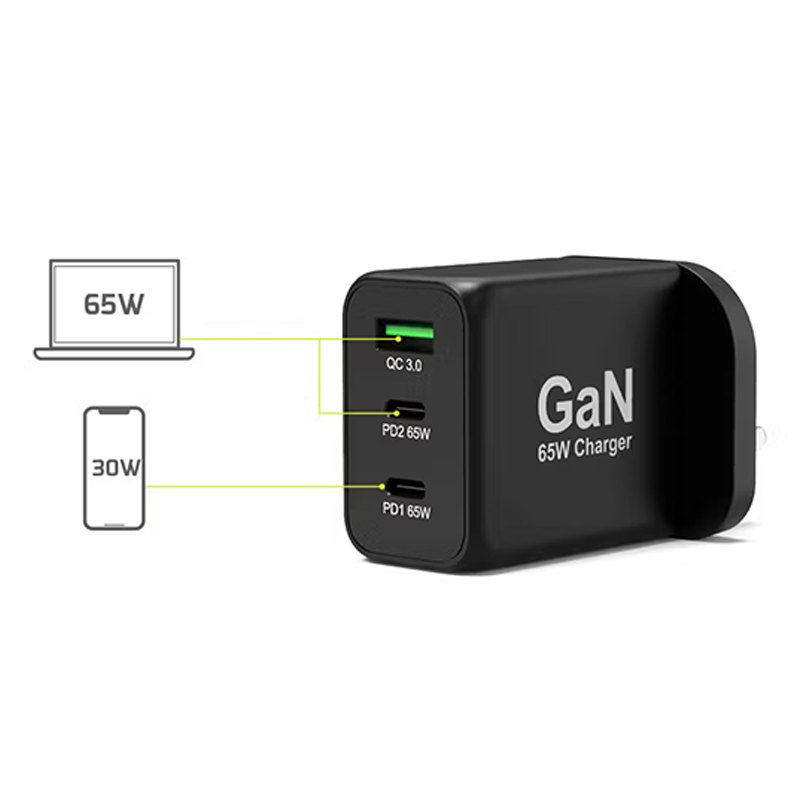 Port 65W USB-C And USB-A Adapter