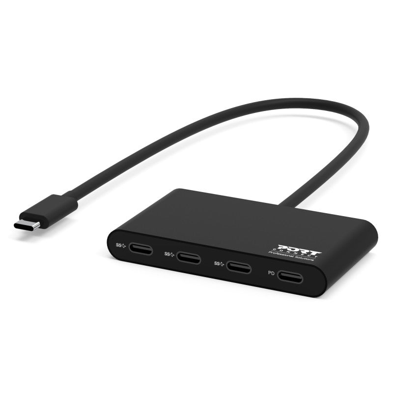 Port 4 x USB-C 100W Hub