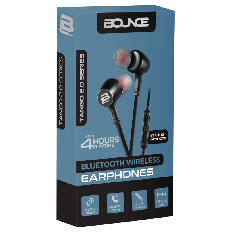 Bounce Tango 2.0 Bluetooth Earphones