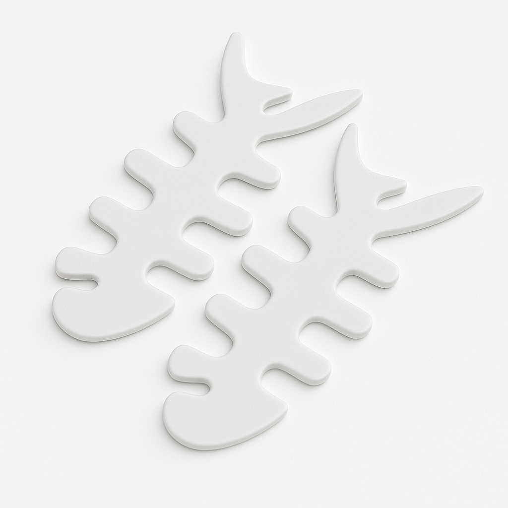 Astrum 5 Bay Fishbone Cable Organizer 2 Pack