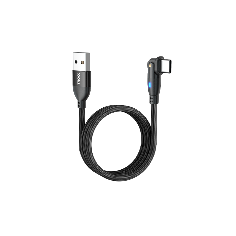 TROO 1 Meter 60W 180 Degree Type C Cable