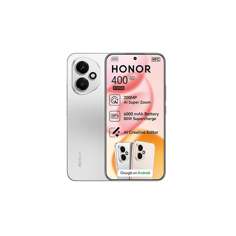 Honor 400 256GB Dual Sim Meteor Silver