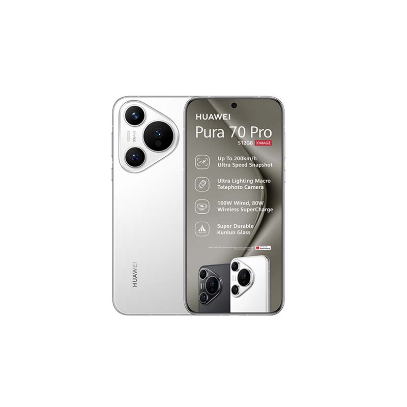 Huawei Pura Pro 70 256GB Dual Sim White