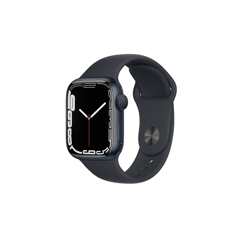 Apple Watch Series 7 41mm GPS Aluminium Midnight-Strap Sold Separately