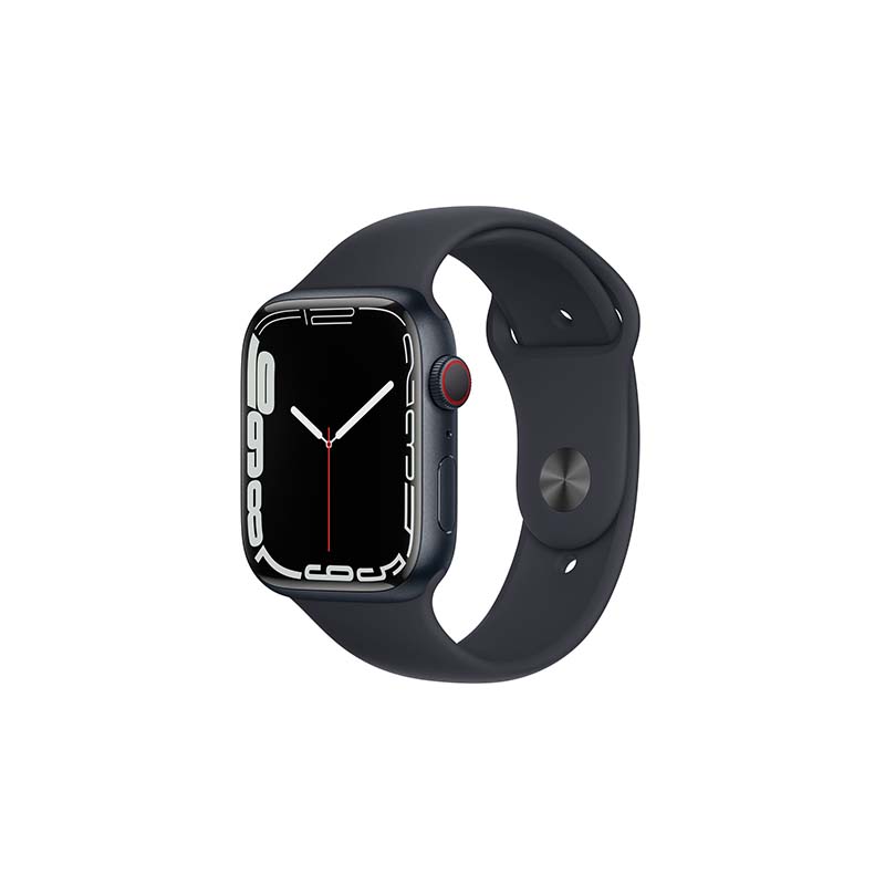 Apple Watch Series 7 45mm GPS Aluminium Midnight-Strap Sold Separately