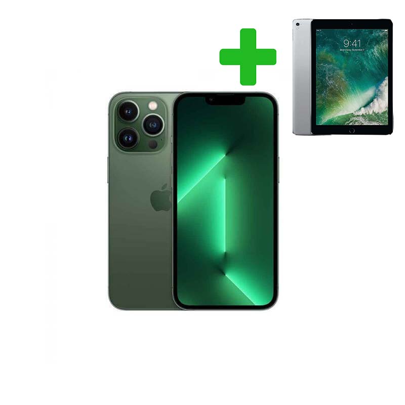 Apple iPhone 13 Pro 128GB Green + Free iPad 5th Gen