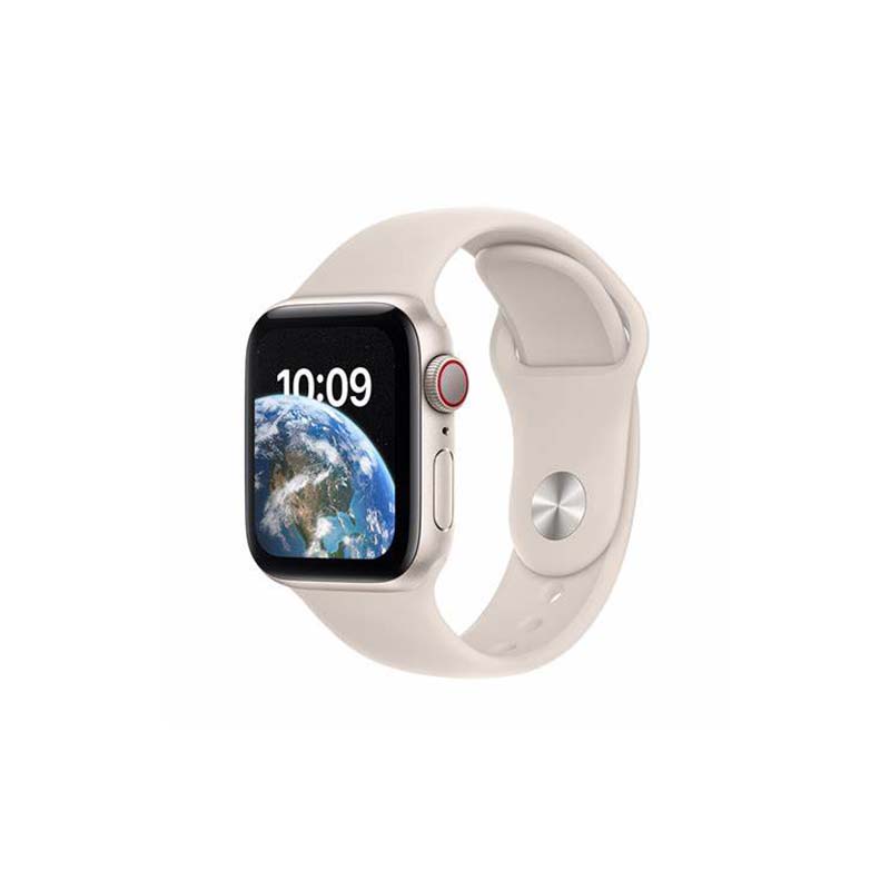 Apple Watch SE (2020) 44mm Starlight Aluminium Case- Strap Sold Separately