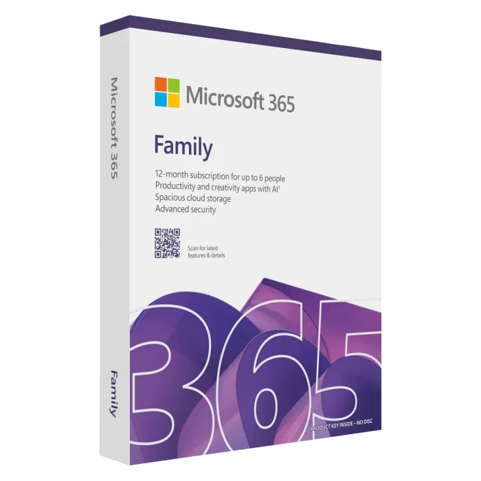 Microsoft 365 Family 1 Year Subscription