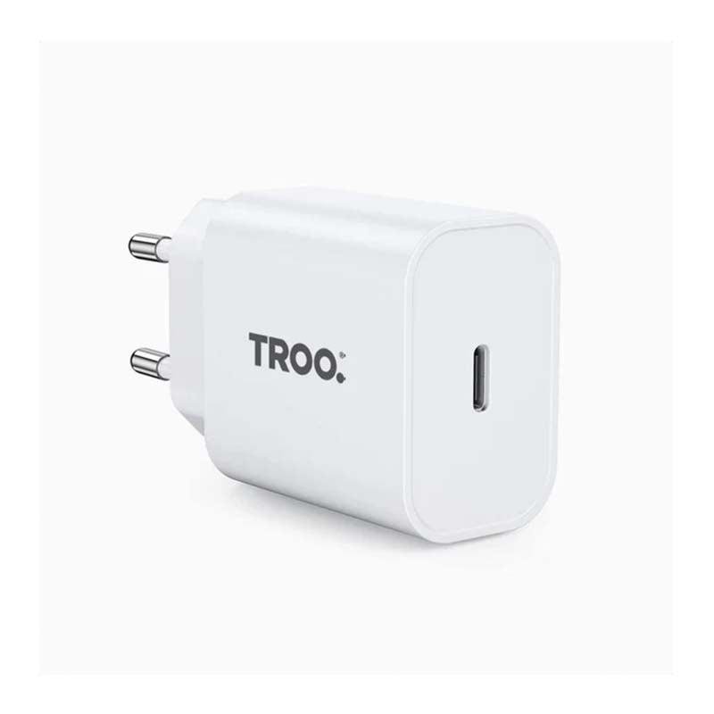 TROO Ultra Fast PD 20W Type C White New