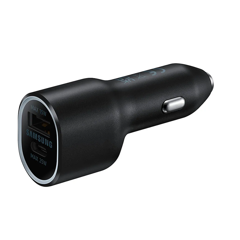 Samsung Dual Port 40W Car Charger Black