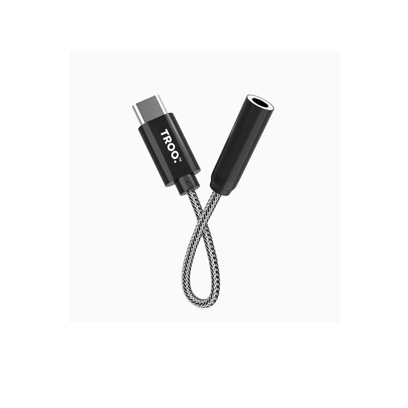 TROO USB C to 3.5mm Audio Jack Adapter
