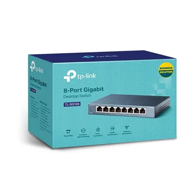 TPLink 8-Port Gigabit Desktop Switch New