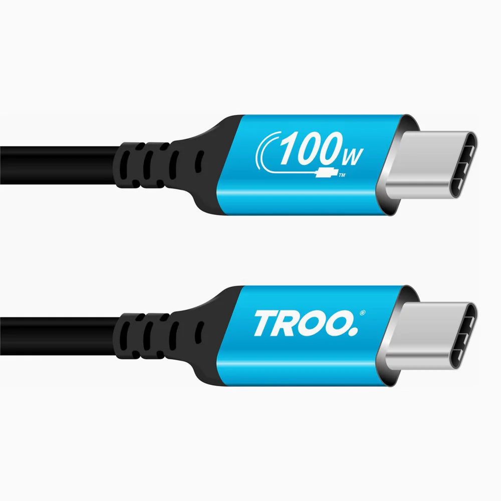 TROO UltraFast USB C 100W Cable