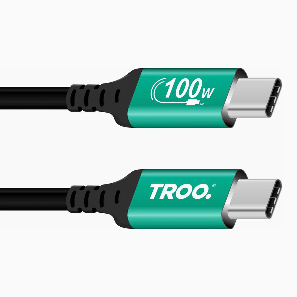 TROO UltraFast USB C 100W Cable