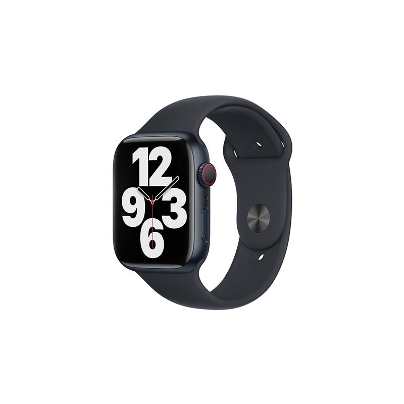 Apple Watch Series 7 41mm GPS Aluminium Midnight + Cellular -Strap Sold Separately