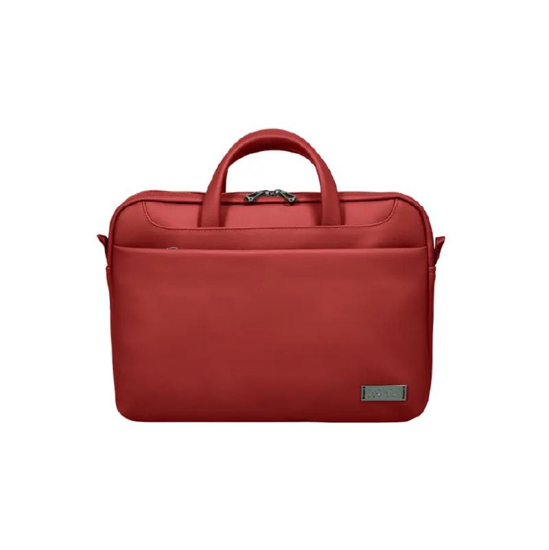 Port Designs Zurich 13.3&quot;/14&quot; Red Toploading Laptop Case - Techmarkit