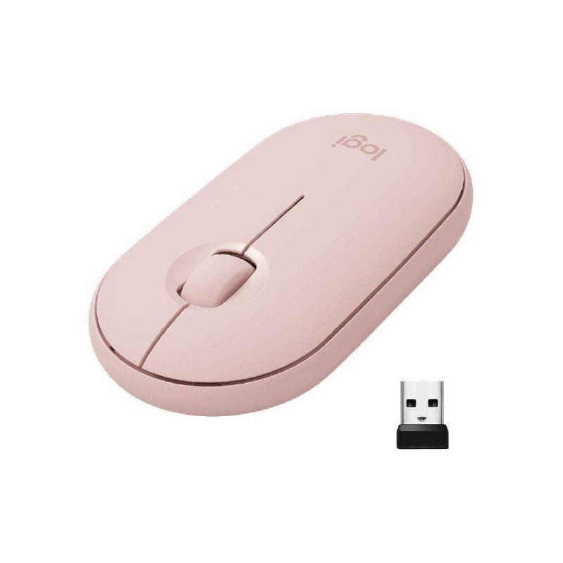 Logitech Pebble M350 Rose Silent wireless mouse - Techmarkit