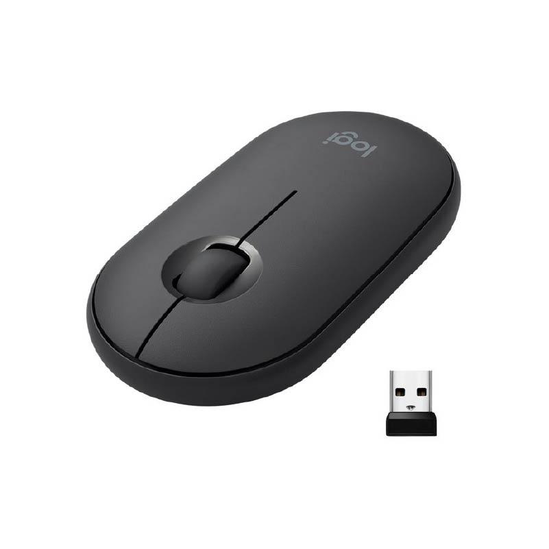 Logitech Pebble M350 Graphite Silent wireless mouse - Techmarkit