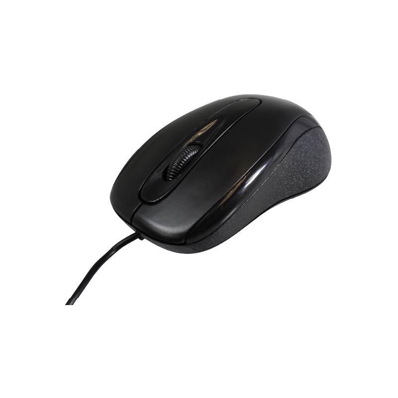 Volkano Earth Series Black USB wired Optical Mouse - Techmarkit