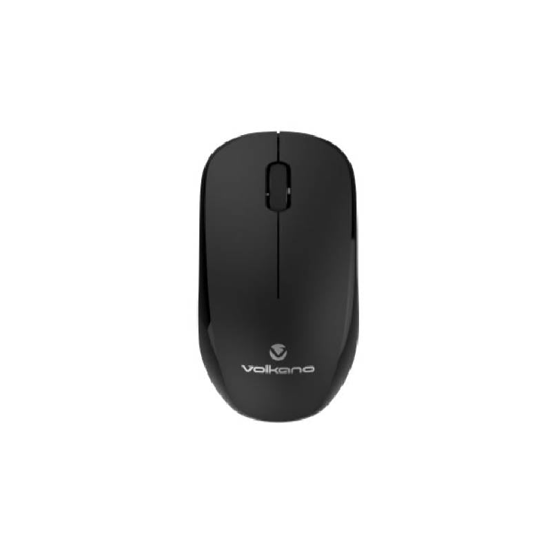 Volkano Crystal series Black wireless Optical Mouse