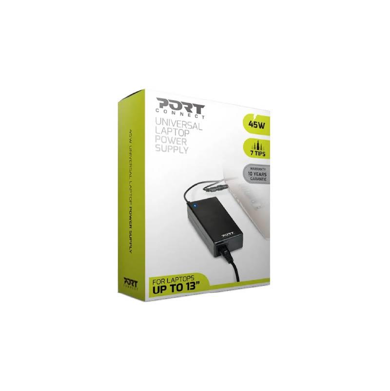 Port Connect 45W Universal Notebook Adapter - Techmarkit