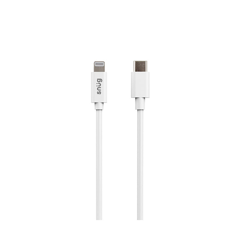 Snug Type C To MFI 1.2M 30W Cable White