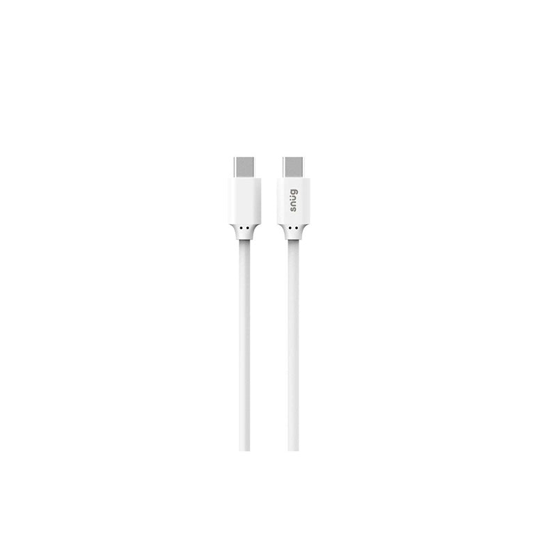 Snug USB Type C To Type C 1.2M 60W Cable White