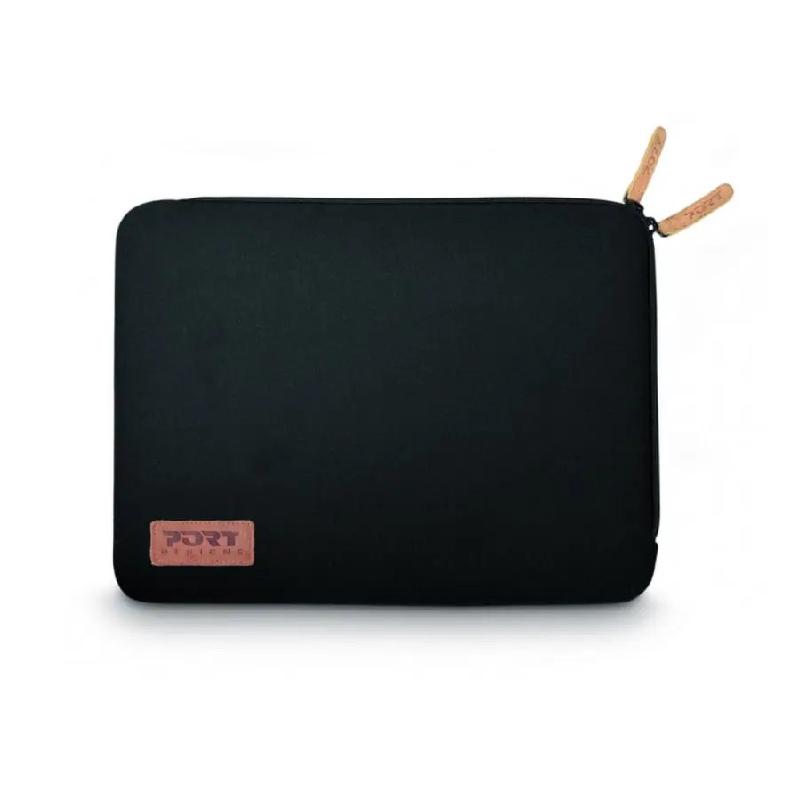 Port Designs Torino 10&quot;/12.5&quot; Black Laptop Sleeve + Mouse - Techmarkit