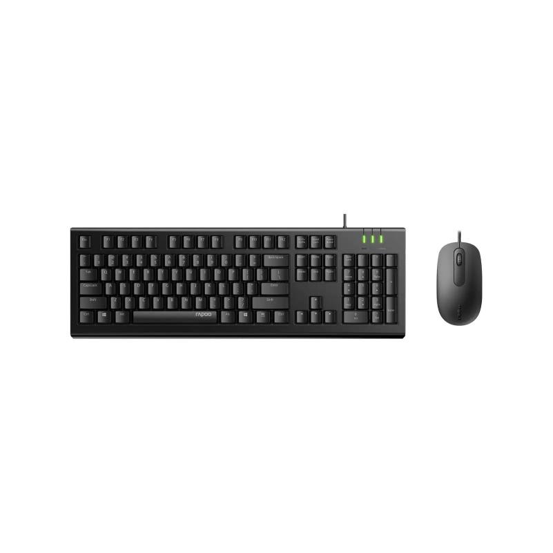 Rapoo X120PRO Wired Keyboard and Mouse Combo - Techmarkit
