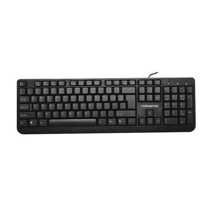 Volkano Mineral Series USB Keyboard Black